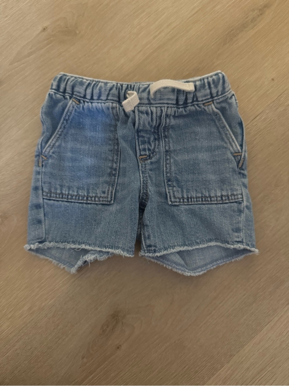 BABY GAP Denim Shorts with Elastic Waist